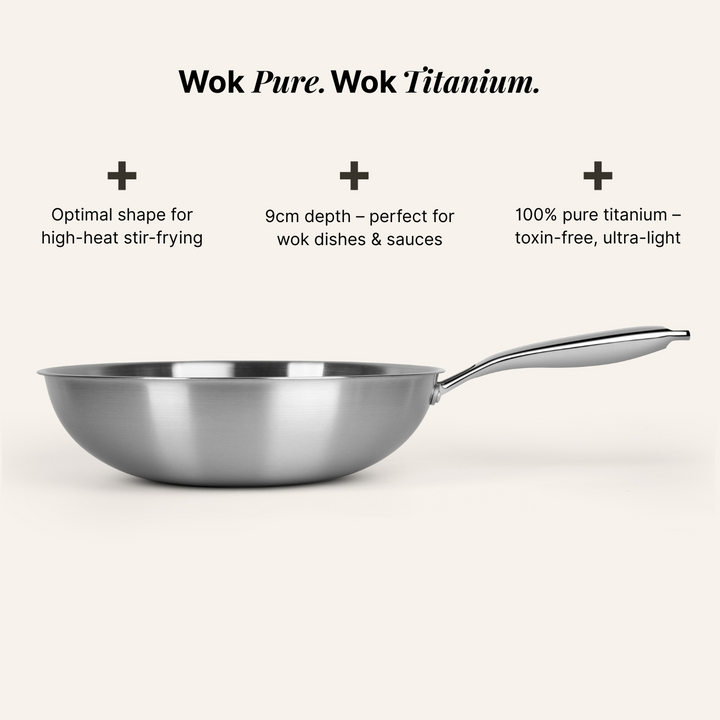 Titanium Hammered Cookware Set Pro