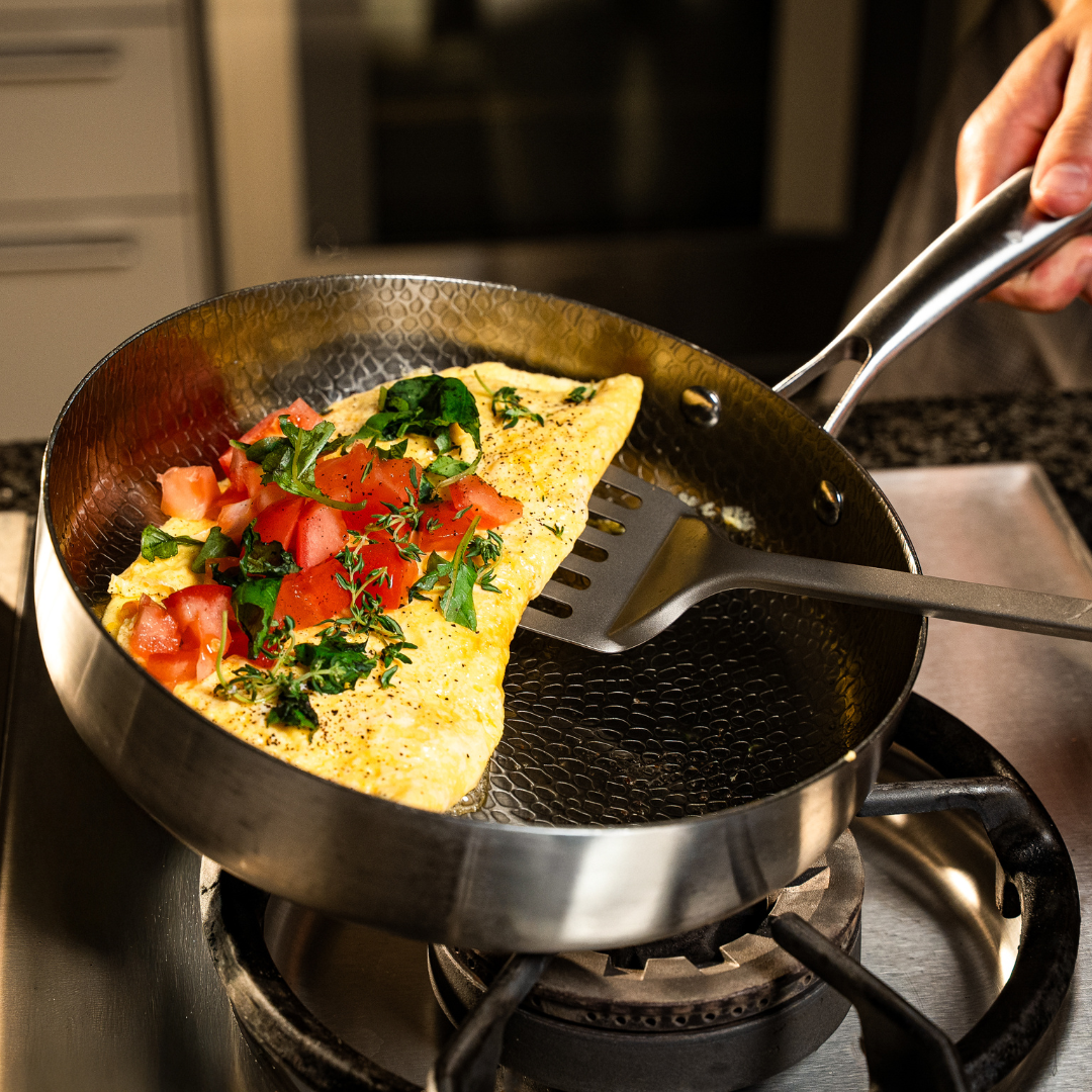 Titanium Hammered Deep Pan Pro