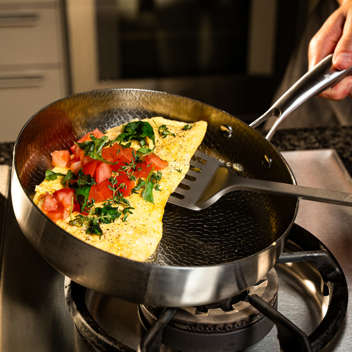 Titanium Hammered Deep Pan Pro