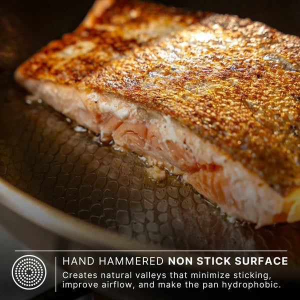 Titanium Hammered Cookware Set Pro