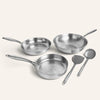 Titanium Hammered Cookware Set Pro