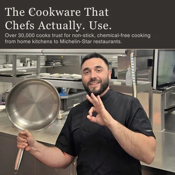 Titanium Hammered Cookware Set Pro