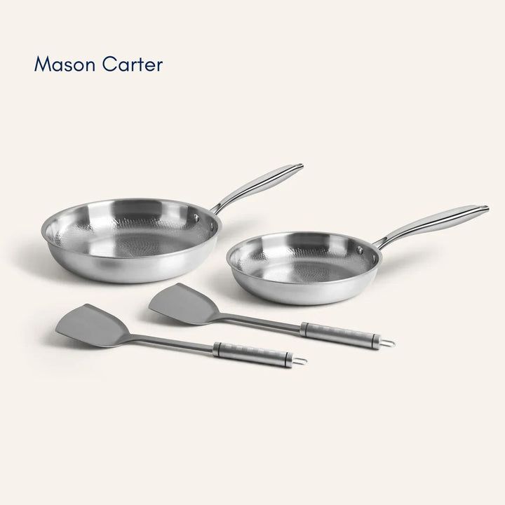 Titanium Hammered Pan Pro Duo Set