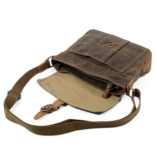 Small Canvas Messenger Bag | PARIS