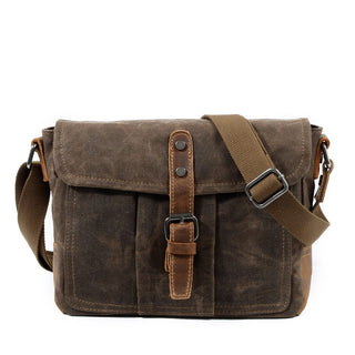 Small Canvas Messenger Bag | PARIS