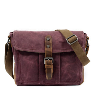Small Canvas Messenger Bag | PARIS