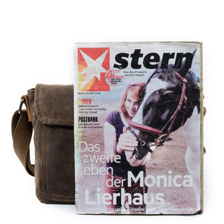 Small Canvas Messenger Bag | PARIS