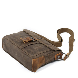 Small Canvas Messenger Bag | PARIS