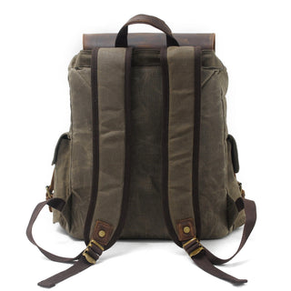 Waxed Canvas Backpack | VIENNA