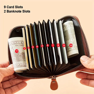 Leather RFID Blocking Wallets For Men | HUDSON