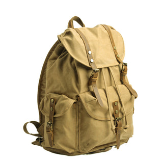 Military Canvas Backpack | FLORENZ